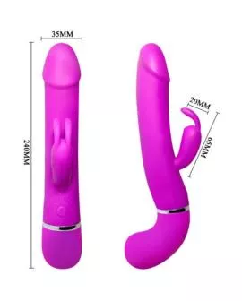 Pretty Love - Henry Vibrator mit 12 Modi und Squirt-Funktion