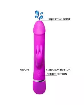 Pretty Love - Henry Vibrator mit 12 Modi und Squirt-Funktion