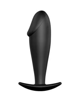 Pretty Love - Silikon Anal Plug Penisform Schwarz