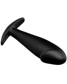Pretty Love - Silikon Anal Plug Penisform Schwarz