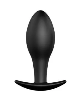 Pretty Love - Silikon Anal Plug Anker 8,5 cm Schwarz