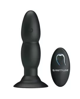 PRETTY LOVE - PLUG VIBRATOR UND ROTATION DURCH FERNBEDIENUNG