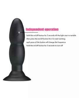 PRETTY LOVE - PLUG VIBRATOR UND ROTATION DURCH FERNBEDIENUNG