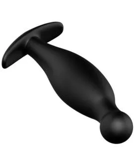 Pretty Love - Silikon Analplug 11,7 cm Schwarz
