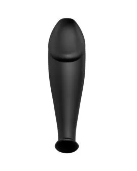 Pretty Love - Silikon Anal Plug Penisform 12 Vibrationsmodi Schwarz