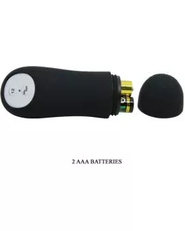 Pretty Love - Silikon Anal Plug Penisform 12 Vibrationsmodi Schwarz
