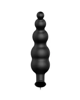 PRETTY LOVE - ANALPLUG AUS SILIKON EXTRA STIMULATION UND 12 VIBRATIONSMODI SCHWARZ