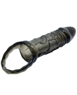BAILE Penisverlängerungshülle mit Hodengurt - 11,5 cm