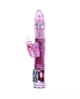 BAILE - Wiedaufladbarer Vibrator mit Rotation Schmetterling