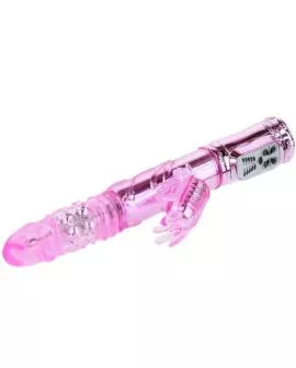 BAILE - Wiedaufladbarer Vibrator mit Rotation Schmetterling