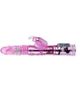 BAILE - Wiedaufladbarer Vibrator mit Rotation Schmetterling
