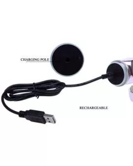 BAILE - Wiedaufladbarer Vibrator mit Rotation Schmetterling