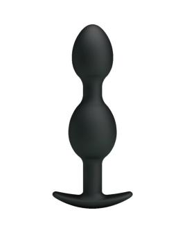 Pretty Love - Silikon-Analkugeln 12,5 cm Schwarz