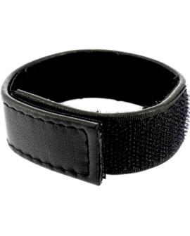 LEATHER BODY - HAHN UND KUGELGURT VELCROED EINSTELLBAR - SCHWARZ