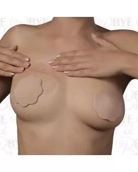 BYE-BRA - BRUSTVERBESSERUNG + SILIKON NIPPELABDECKUNGEN CUP A/C
