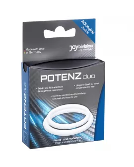 JOYDIVISION POTENZDUO - RINGE WEISS - M