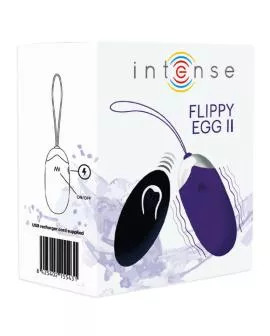 Intense Flippy II - Vibrierendes Ei mit Fernbedienung