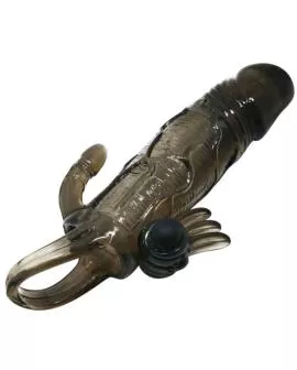 BAILE - Brave Man Penishülle Klitoris Anal Schwarz 16,5cm