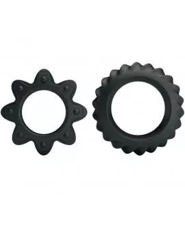 BAILE Kit - 2 blühende Silikonringe Erotik