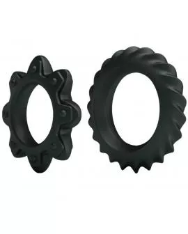BAILE - KIT 2 RING BLÜHENDE SILIKONRINGE