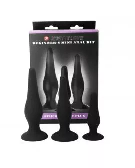 PRETTY LOVE - ANALPLUGS SILIKON INITIATIONS KIT