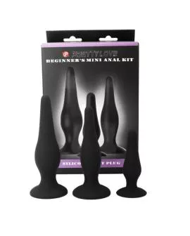 PRETTY LOVE - ANALPLUGS SILIKON INITIATIONS KIT