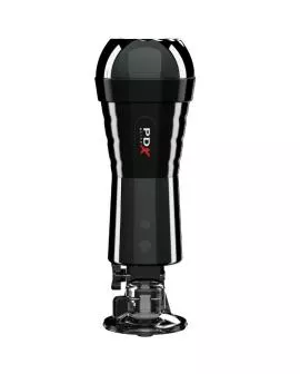 PDX Elite - Vibrierender Stroker mit Hahnkompressor