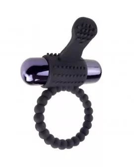 FANTASY C-RINGZ - SCHWARZER VIBRATIONSRING AUS SILIKON