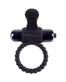 FANTASY C-RINGZ - SCHWARZER VIBRATIONSRING AUS SILIKON