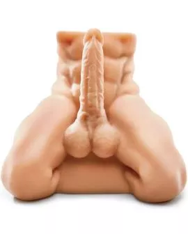 Extreme Toyz - Pipedreams Büste Torso mit Penis - Fick Mich Dummer Mann