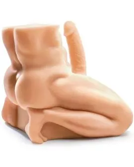 Extreme Toyz - Pipedreams Büste Torso mit Penis - Fick Mich Dummer Mann