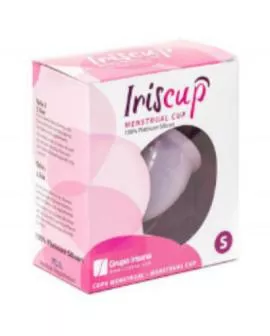 Iris Cup - Kleiner Rosa Monatsbecher A + Sterilisatorbeutel