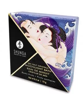 SHUNGA - Badesalz mit exotischem Lila-Geschmack 75 g