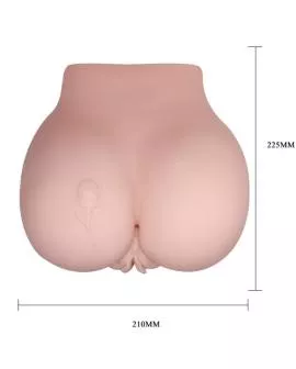 CRAZY BULL - VAGINA UND ANUS MIT REALISTISCHEM TATTOO MIT VIBRATION