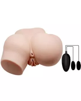 CRAZY BULL - HINTERN MIT REALISTISCHER VAGINA UND ANUS UND VIBRATION