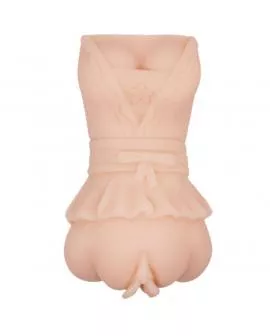 Crazy Bull Water Skin Vagina Masturbator - vibrierende Kugeln