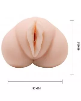 Crazy Bull Water Skin Vagina Masturbator - vibrierende Kugeln