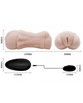 Crazy Bull - Water Skin Vagina-Masturbator vibrierend