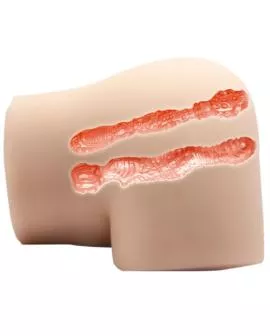 CRAZY BULL - REALISTISCHE VAGINA UND ANUS MIT VIBRATIONSPOSITION 4