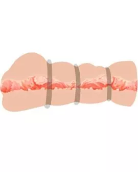 CRAZY BULL - VAGINA MASTURBATOR MIT RINGEN