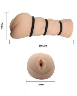 CRAZY BULL - VAGINA MASTURBATOR MIT RINGEN