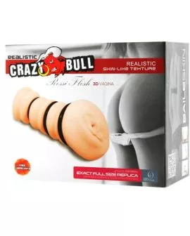 CRAZY BULL - MASTURBADOR MIT RINGEN VAGINA MODELL 2