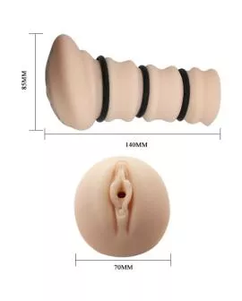 CRAZY BULL - MASTURBADOR MIT RINGEN VAGINA MODELL 2