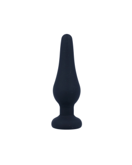 INTENSE - ANALPLUG PIPO S SCHWARZES SILIKON 9,8 CM