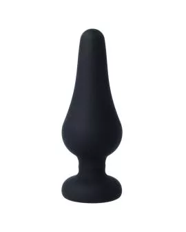Intense Pipo L Analplug - Schwarzes Silikon 13 cm