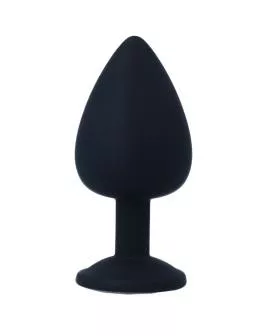 Großer Analplug Intense Shelki L - Schwarz