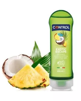 Control - 2-in-1 Massage- und Vergnügen Exotisch 200 ml