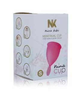 Nina Kikí Menstruationscup Rosa - Größe S