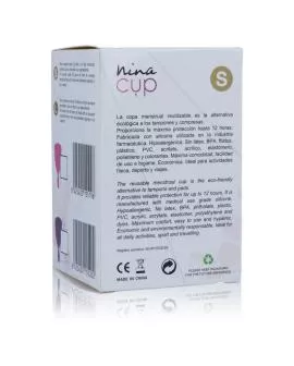 Nina Kikí Menstruationscup Rosa - Größe S