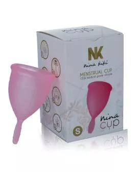 Nina Kikí Menstruationscup Rosa - Größe S